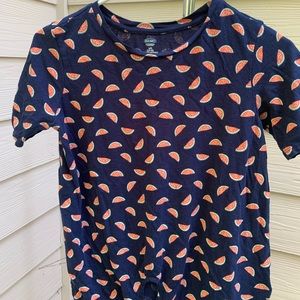 Girls watermelon shirt
